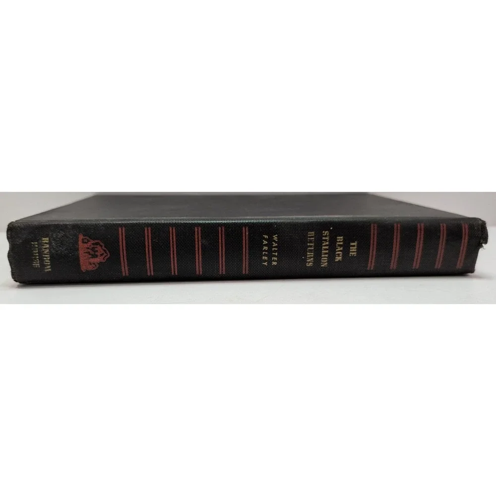 Random House The Black Stallion Returns Walter Farley Hardcover Good Vintage